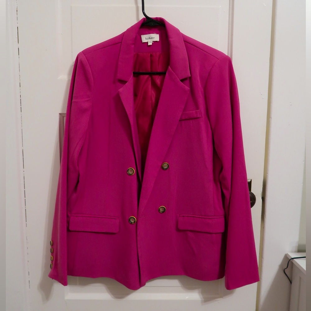 Fuchsia Blazer